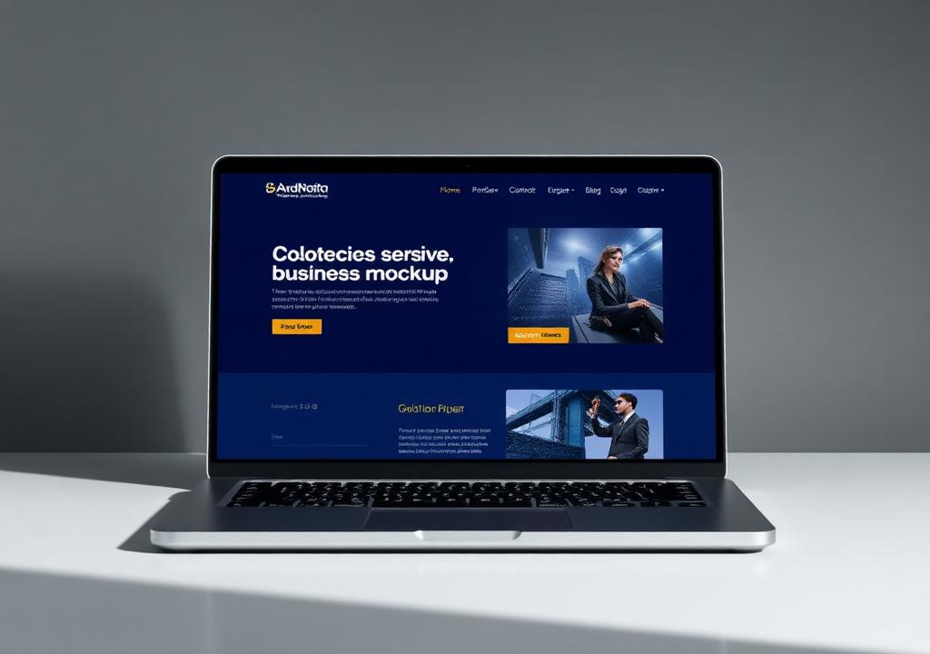 Business Website case study preview